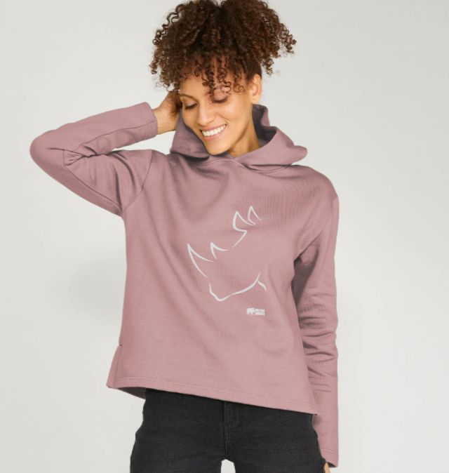 Single Line Rhino Relaxed Fit Hoodie 