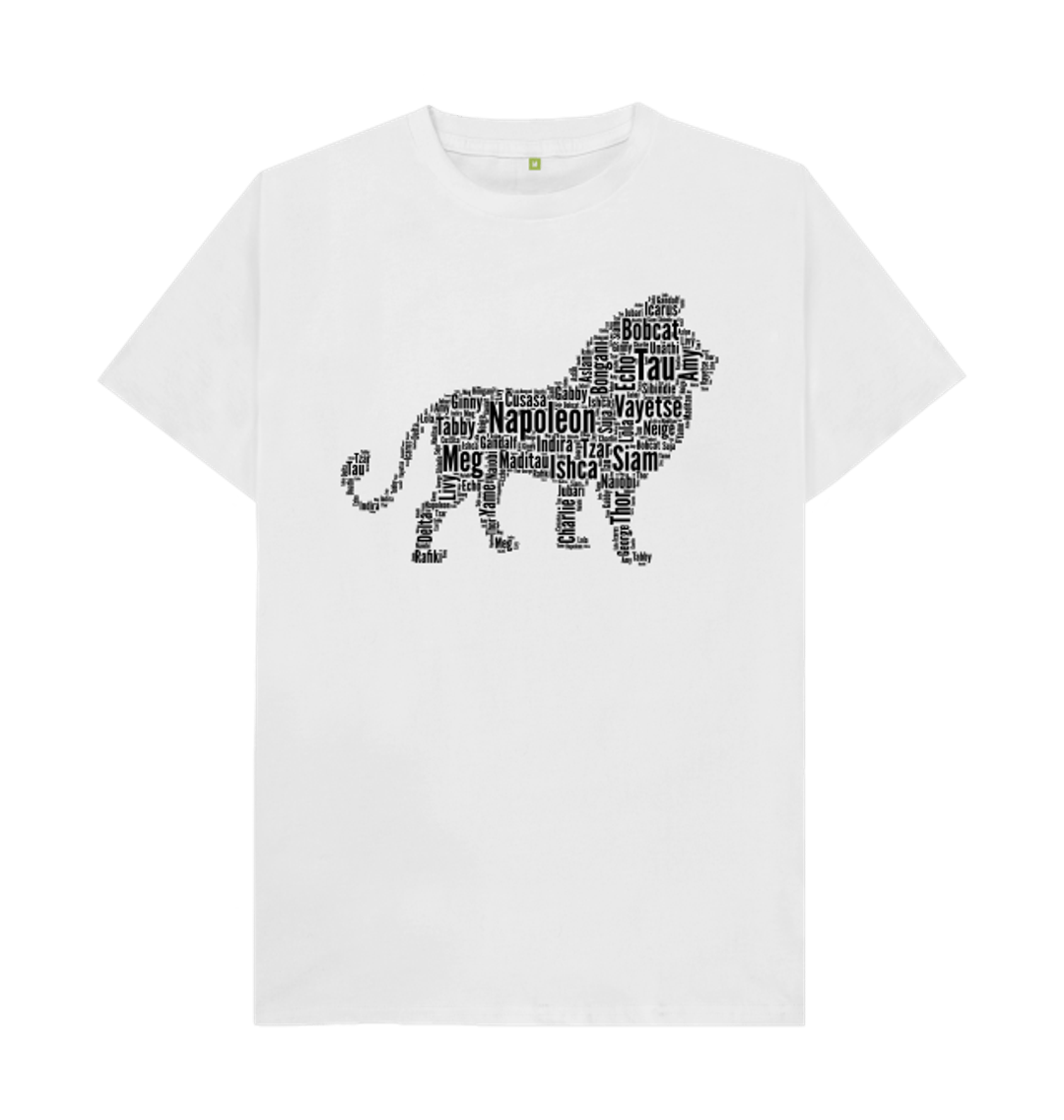 White lion best sale t shirt