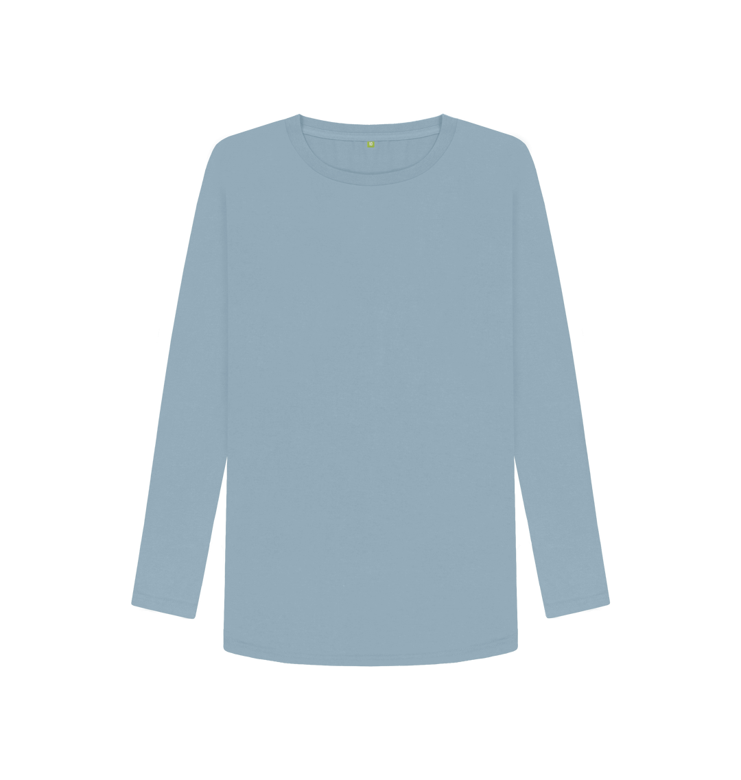 Basic Organic Cotton Long-sleeved Top