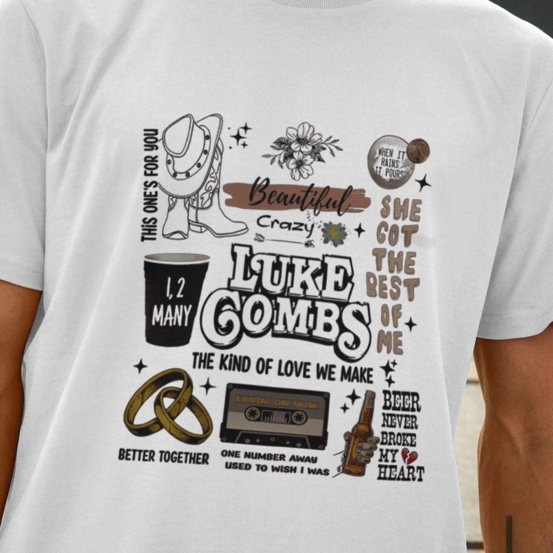 One Number-Luke Away T-Shirt Combs Cool