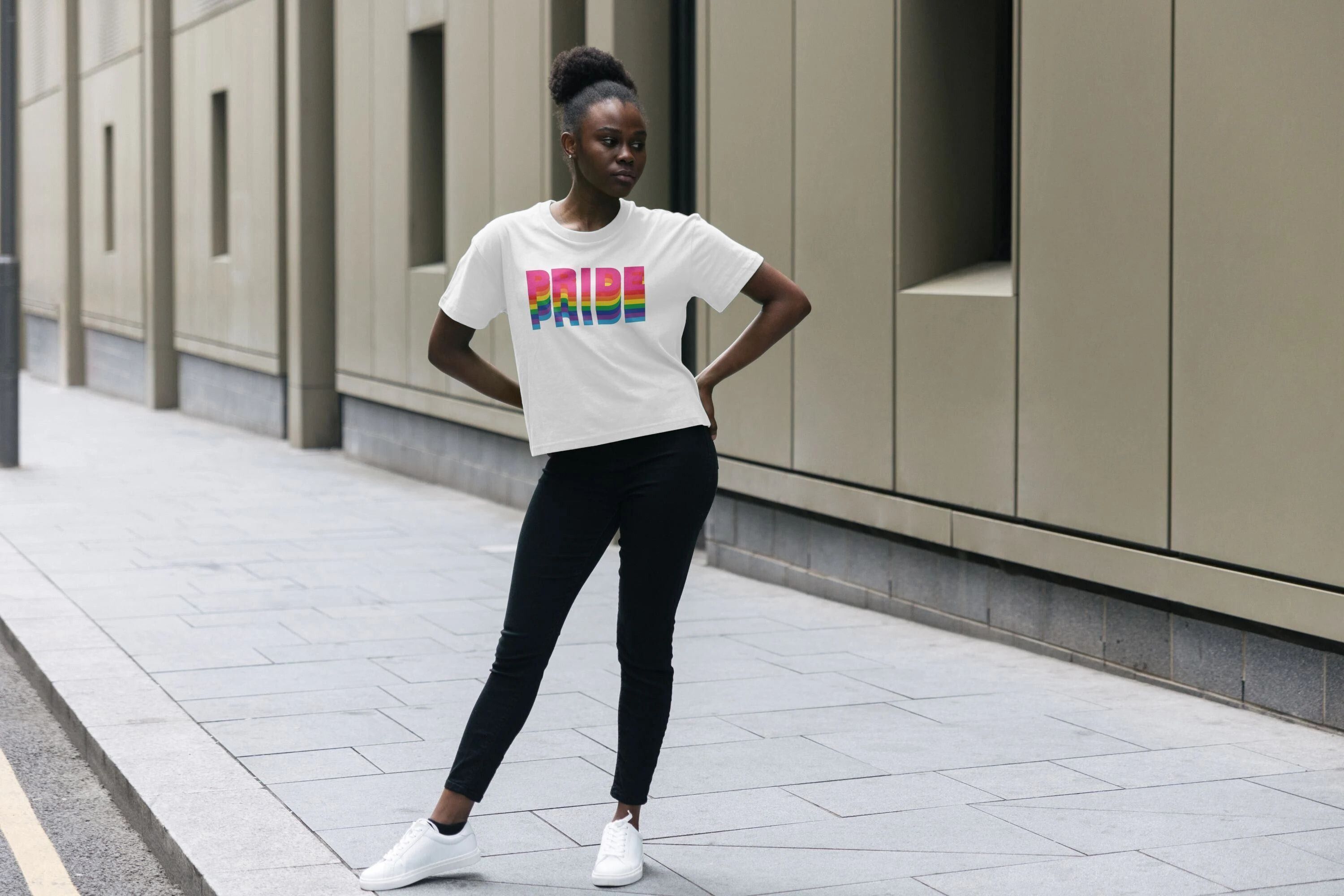 H and m outlet pride shirt