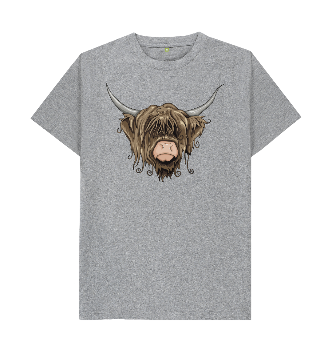 Highland cattle t shirt Clearance