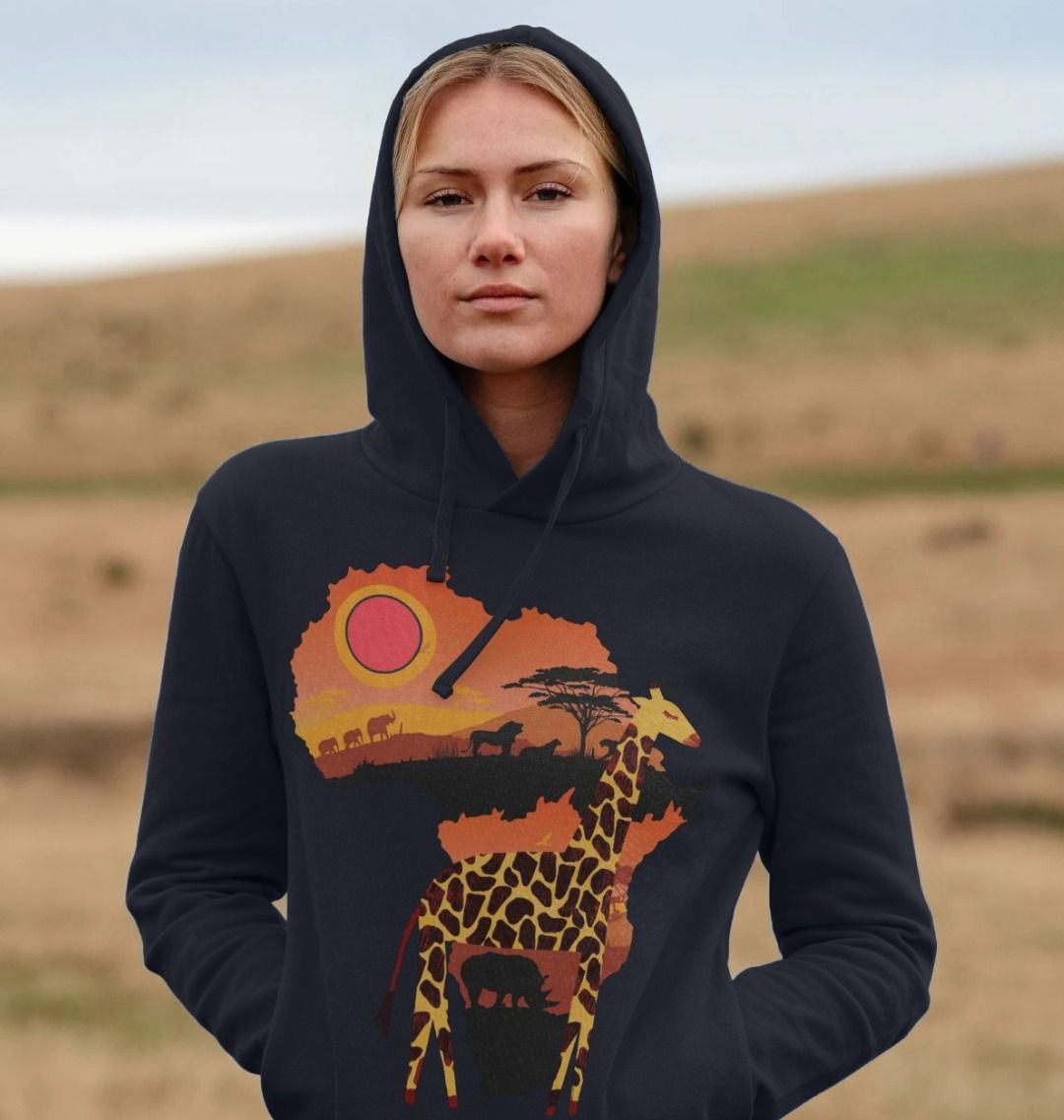 Giraffe sweatshirt clearance