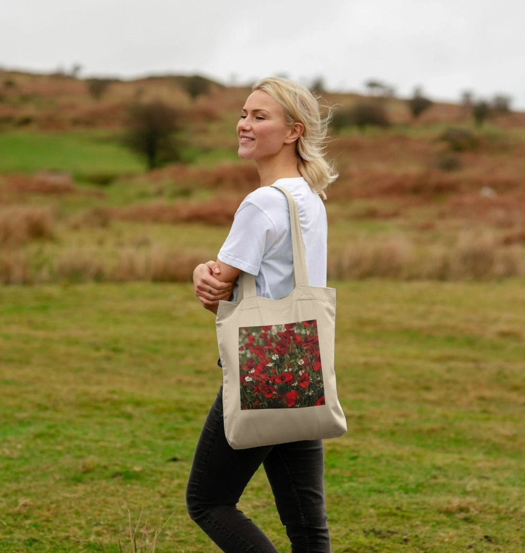Poppies - tote