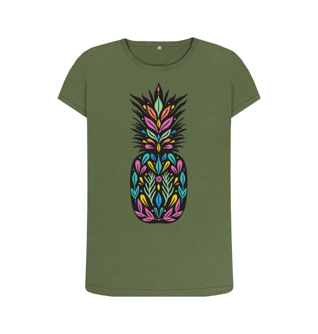 Pineapple hotsell shirt ladies