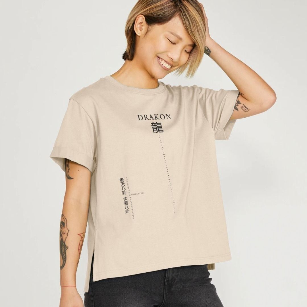 Konaga Geow 13 - Women's Relaxed Fit Tee Organic Cotton