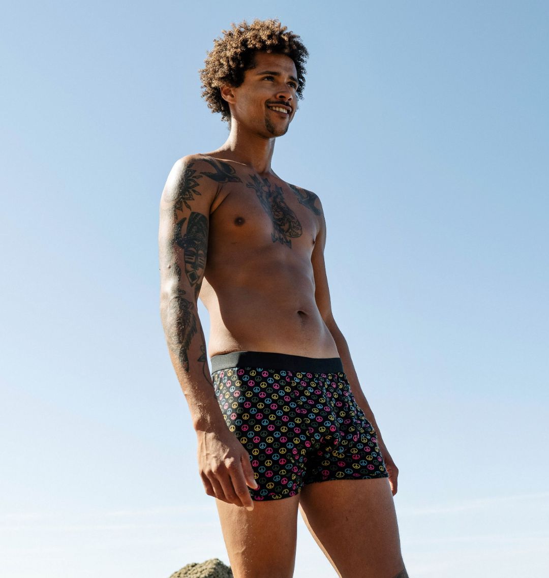 Mens patterned clearance boxer shorts