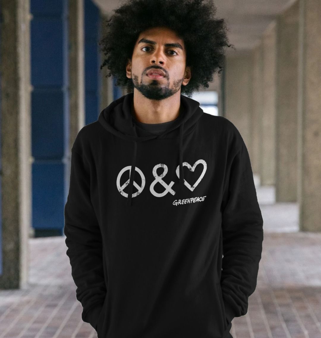 Men's Peace and Love Hoodie