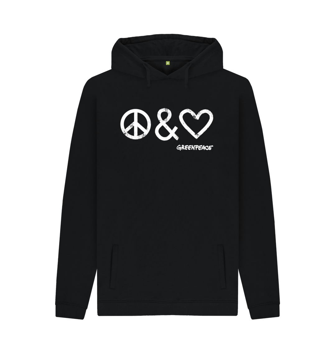 Men's Peace and Love Hoodie