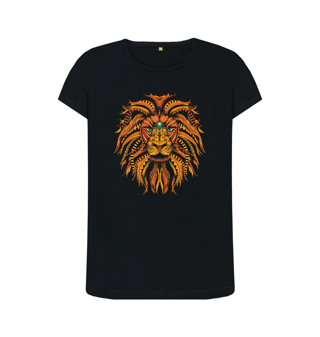 Womens Lion T Shirt | Ladies Lion Top | Shirtbox