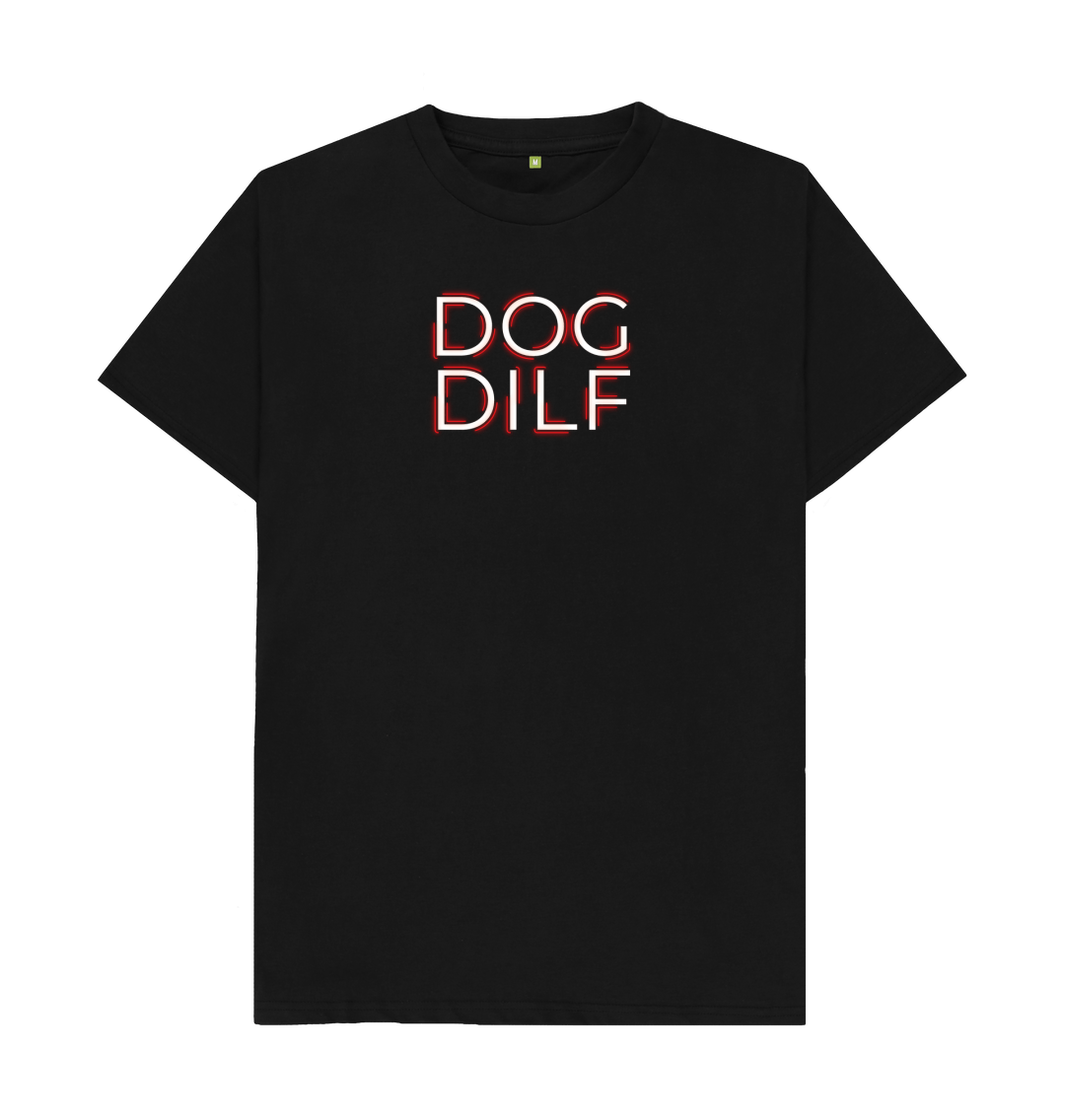 Dog Dilf Mens Organic Cotton T Shirt