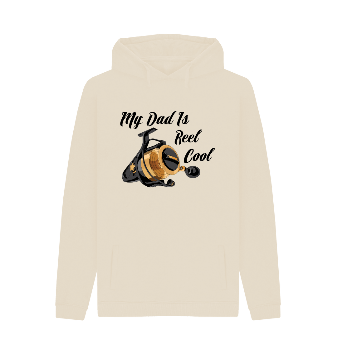 Father's Day Fishing Womens T Shirt My Dad Is Reel Cool Pun