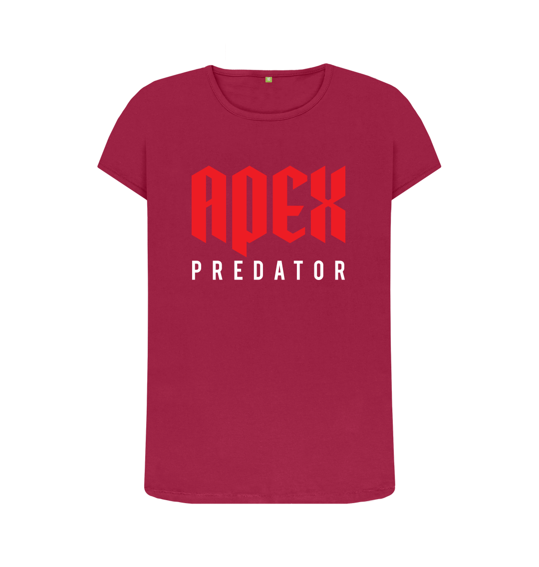 Pro Gaming Womens T Shirt Apex Predator Slogan