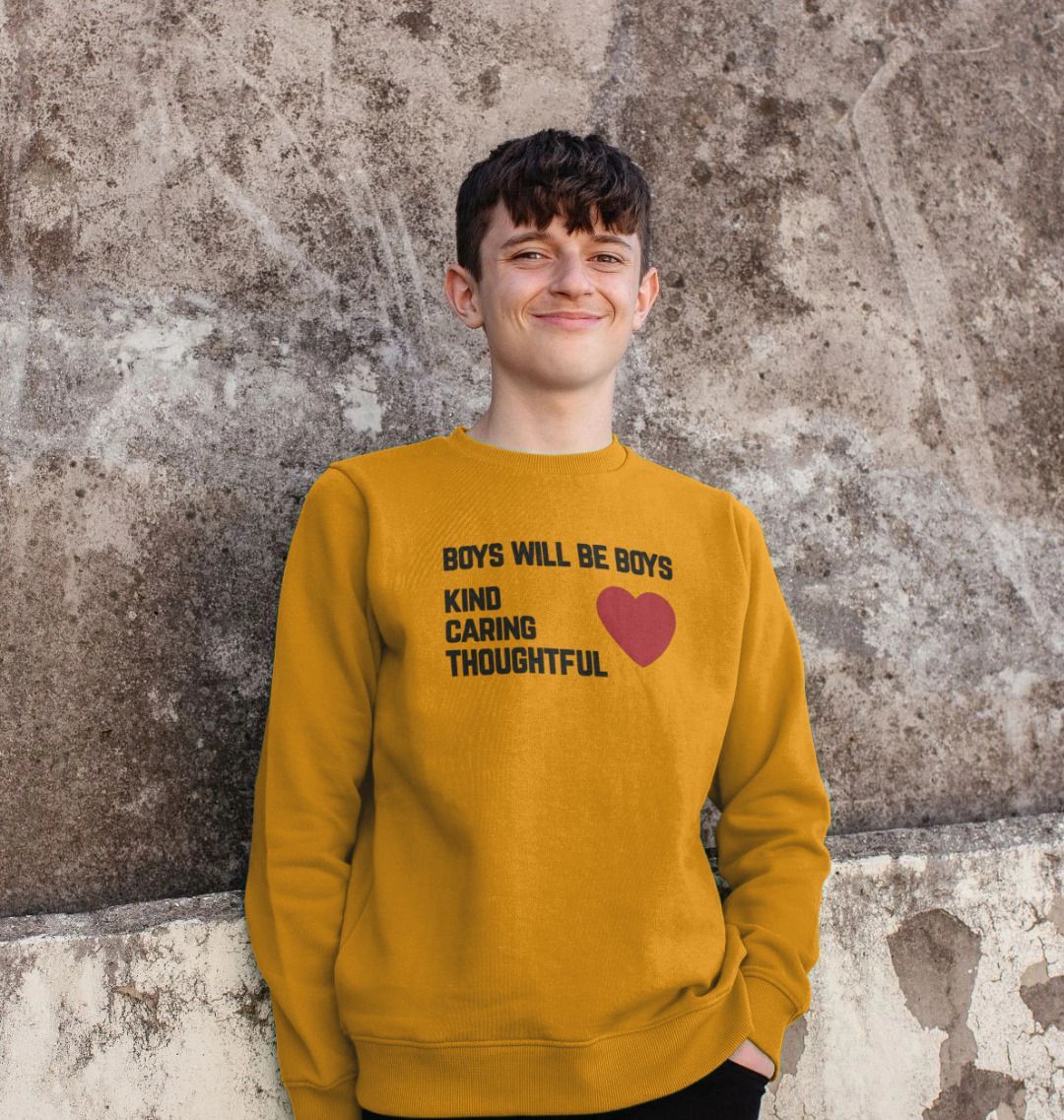 Be kind sweatshirt yellow sale