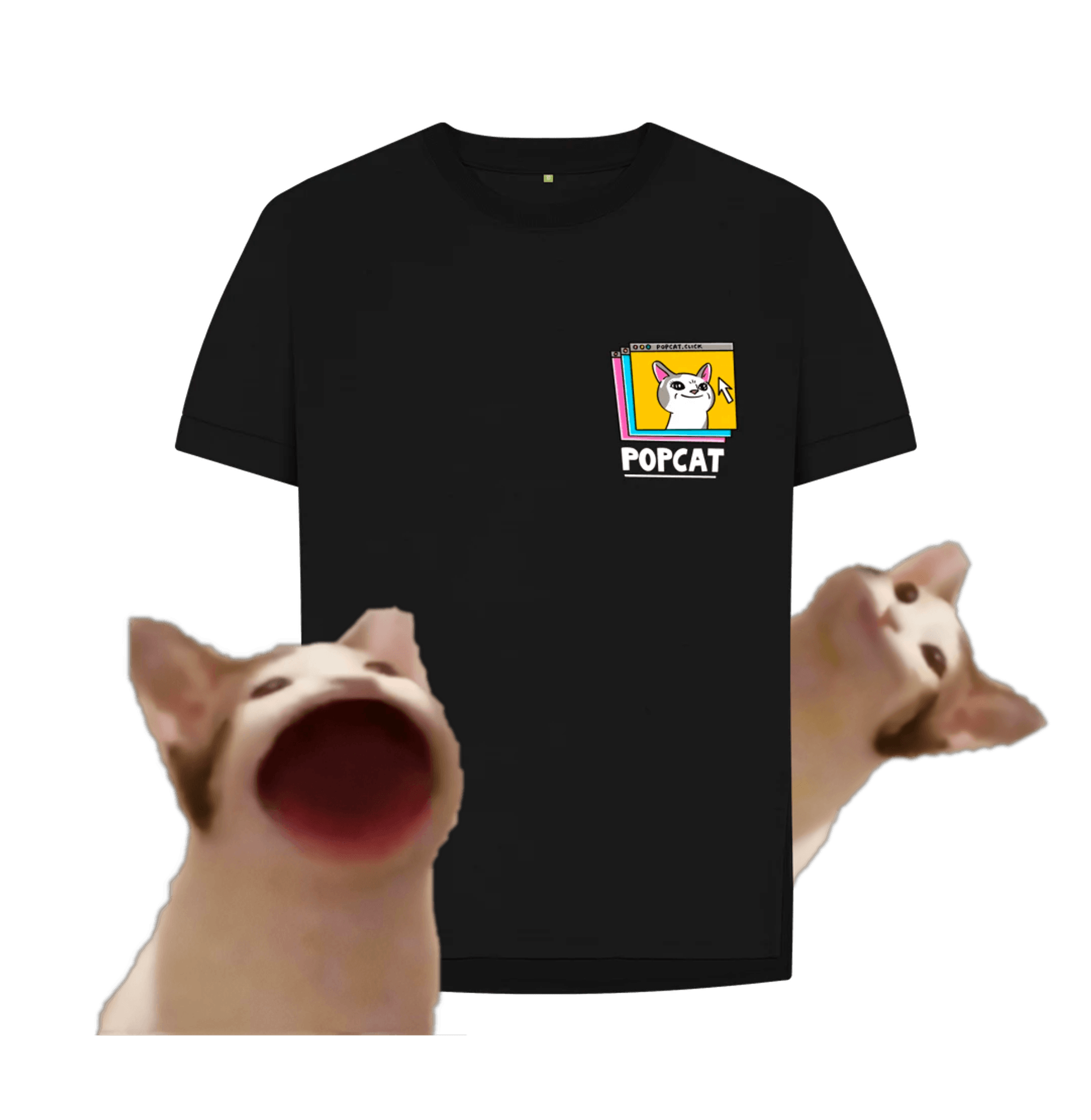 Click For Merch Button POPCAT.CLICK Merch