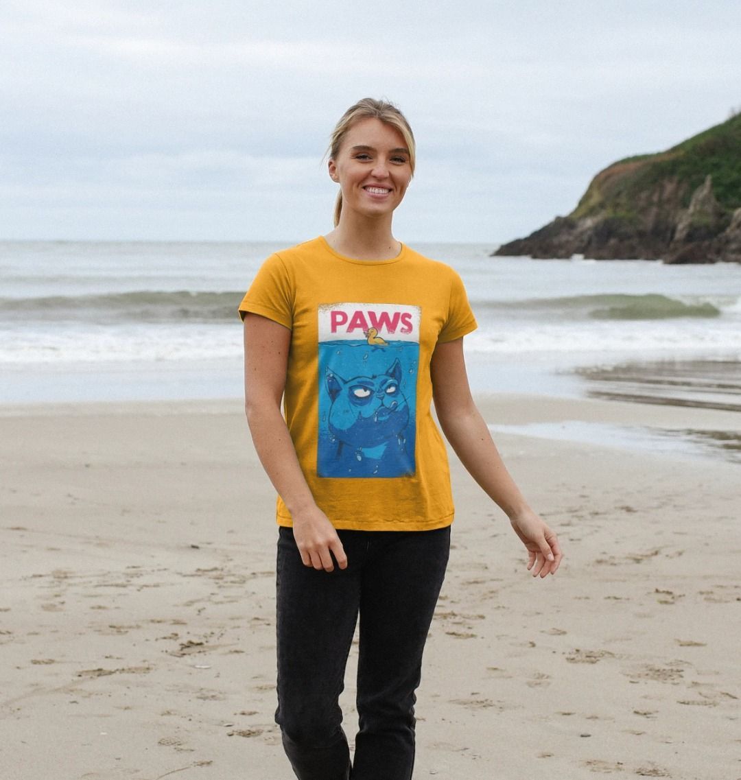 Paws t shirt jaws sale