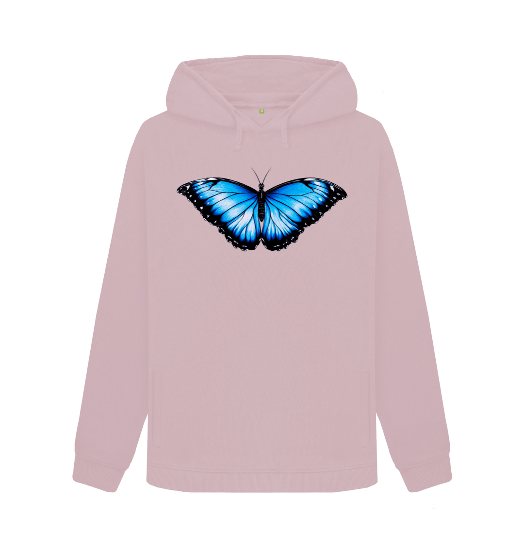 Positivity is Powerful Butterfly and Floral Print Hoodie – The