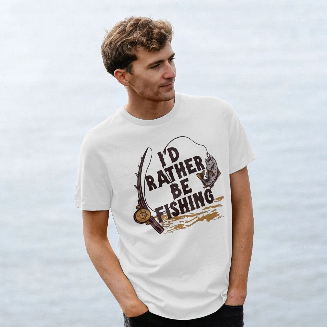 I'd Rather Be Fishing T-Shirt I'd Rather Be Fishing T-Shirt
