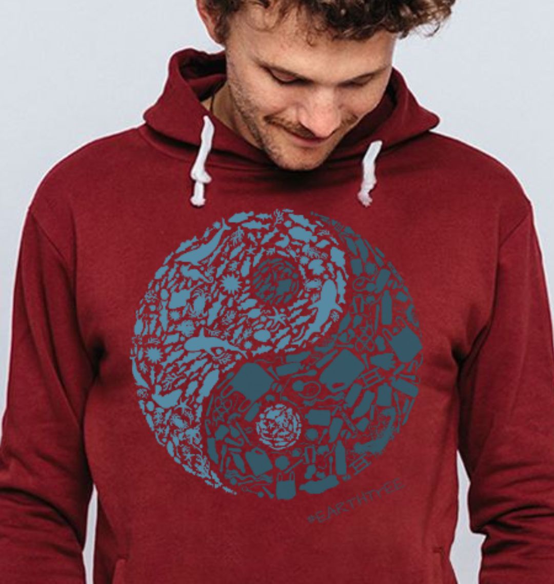 EARTHTrEE Yin Yang Ocean Hoodie