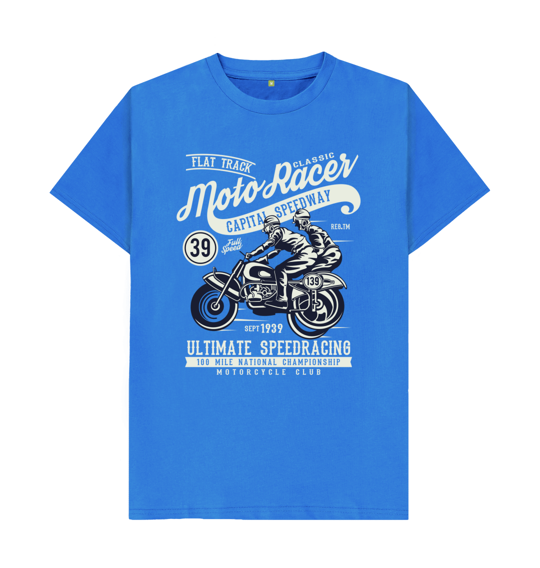 Vintage Motorcycle Racing T-Shirt | Speedway Racer | Shirtbox