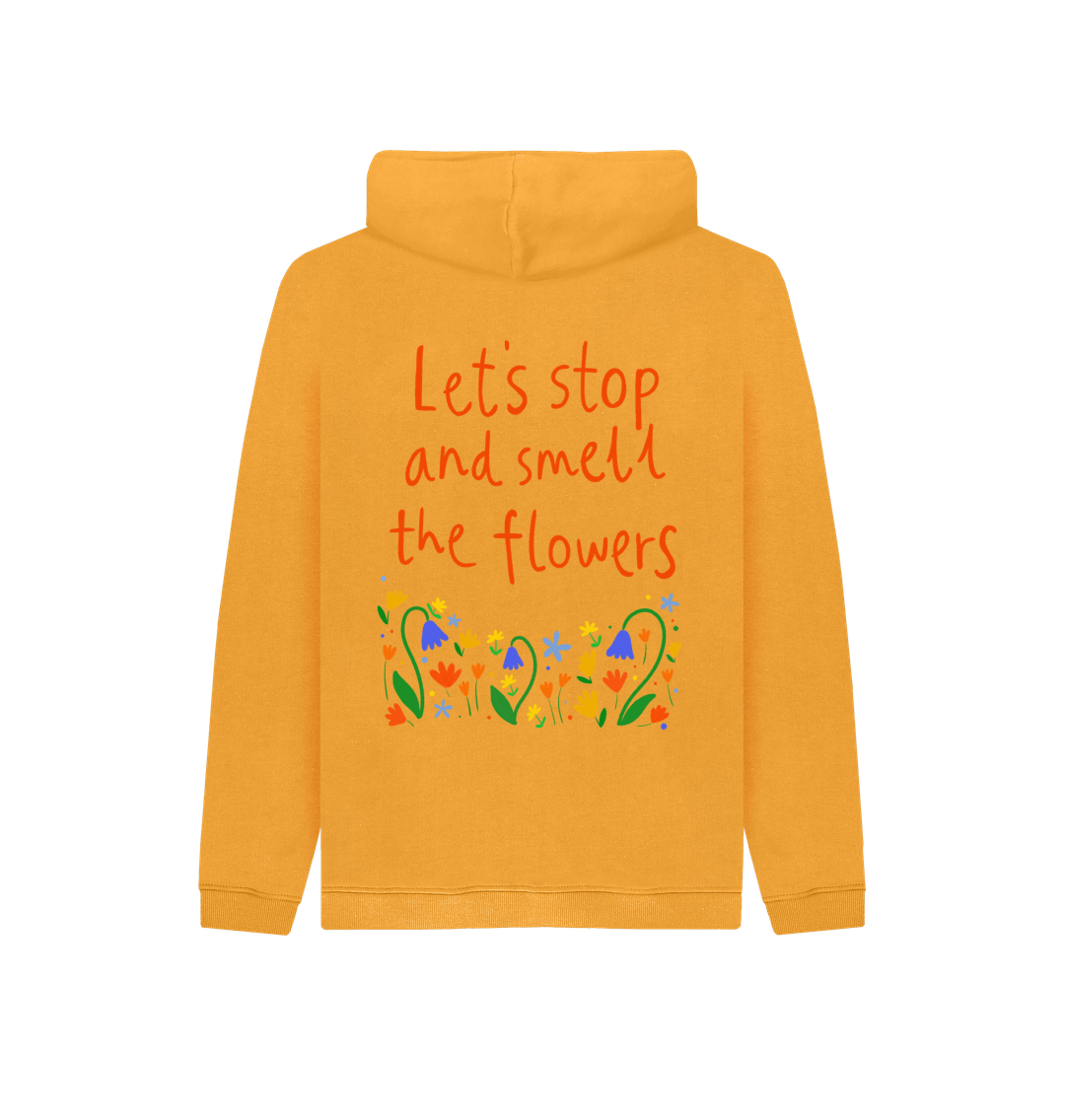 Yellow flower hoodie sale