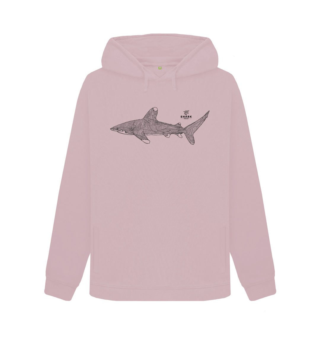 Pink shark hoodie online