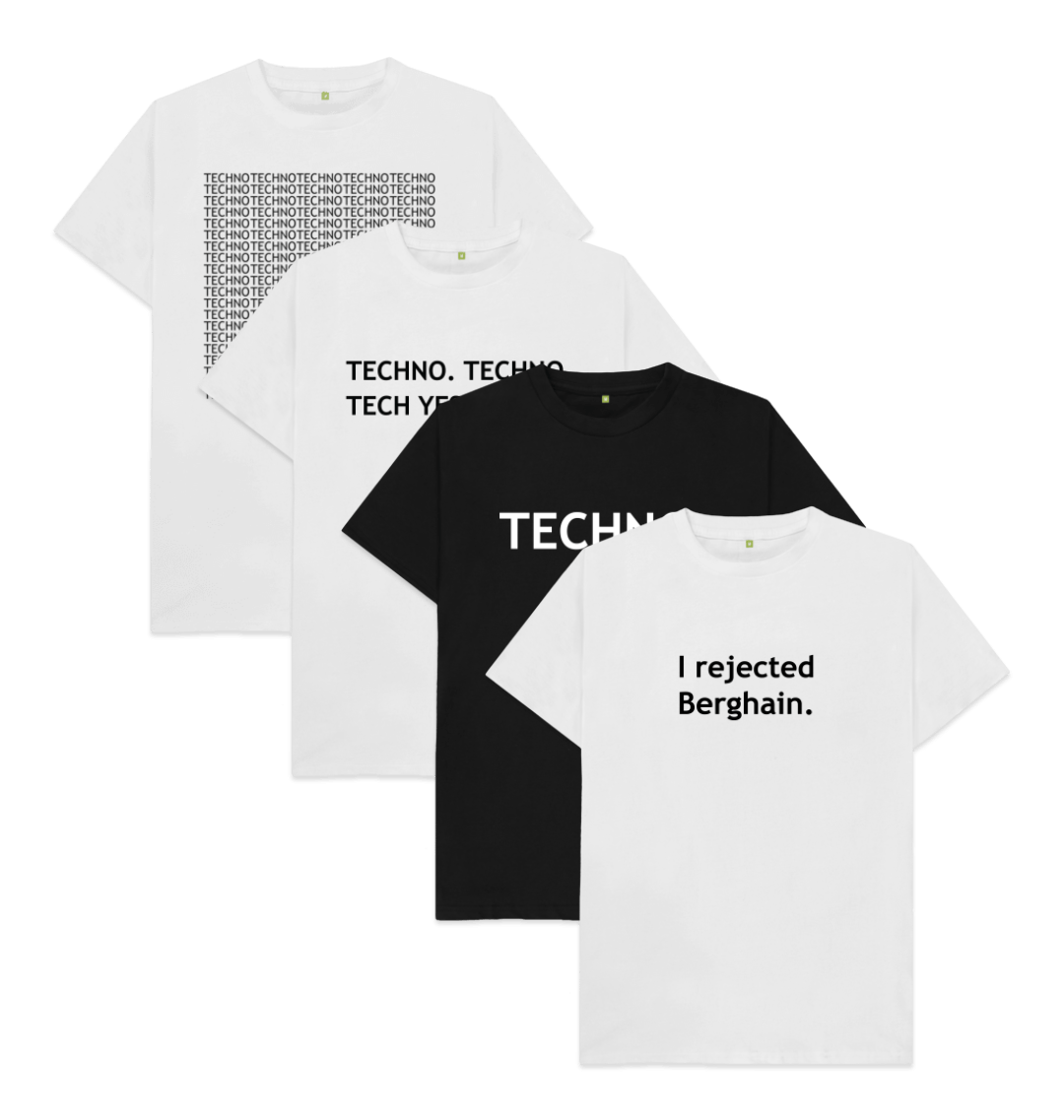 Techno Flavoured Organic T-Shirt Bundle 