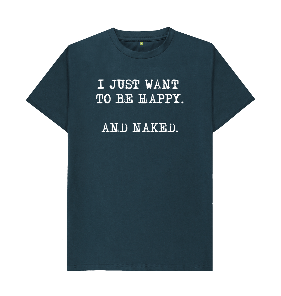 Happy And Naked T-Shirt Happy And Naked T-Shirt
