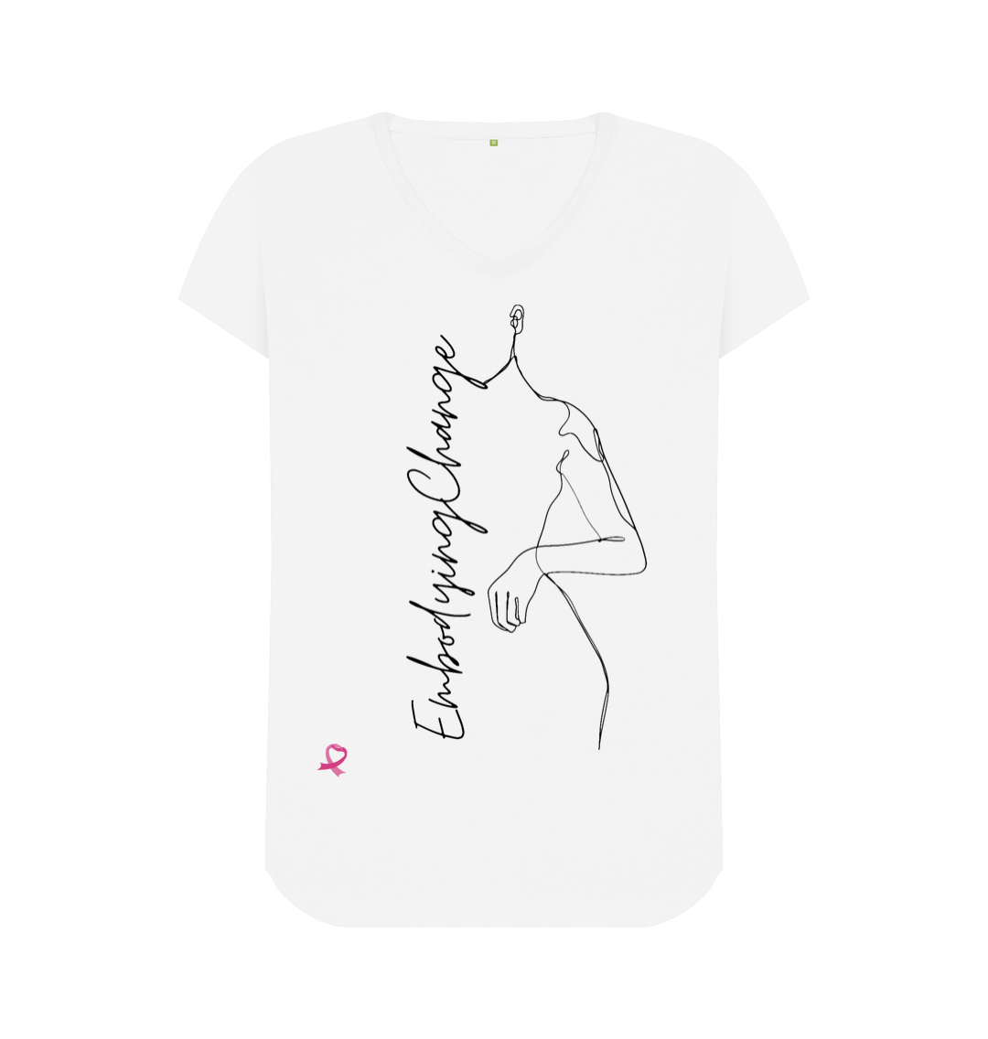 Embodying Change 'Amanda' V-Neck Tee