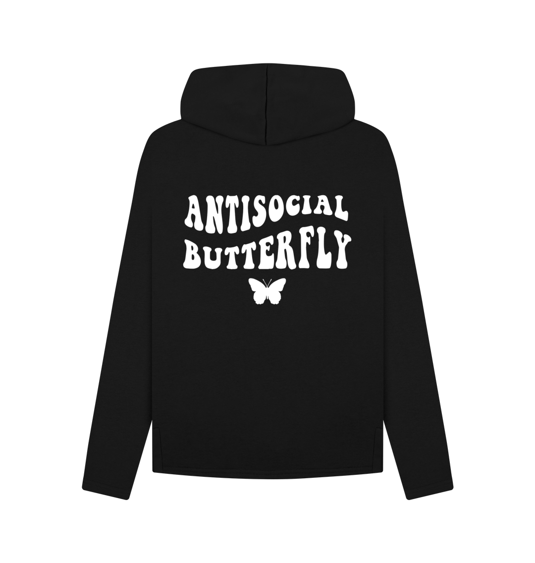 Antisocial 2024 butterfly hoodie