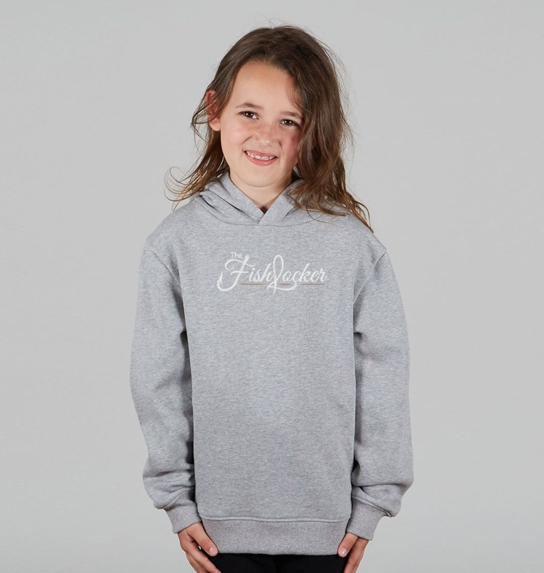 Fish Locker Logo Kids Hoodie