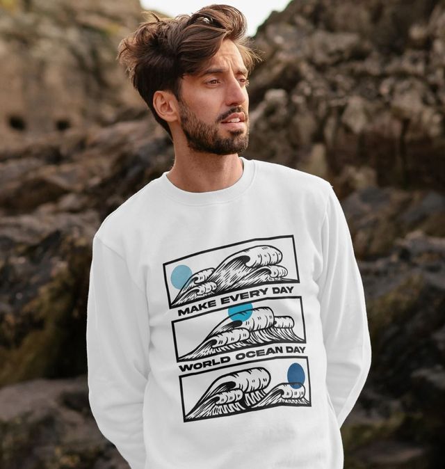 World Ocean Day Logo T-shirt