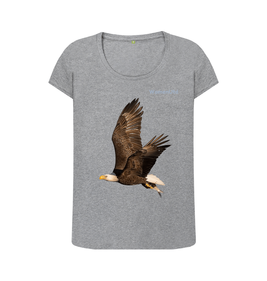 : inktastic Bald Eagle Women's Plus Size T-Shirt 1X 0020