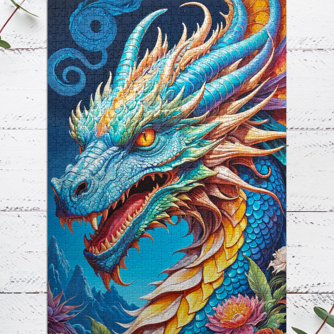 The Dragon of Colors Puzzle - 1000pcs