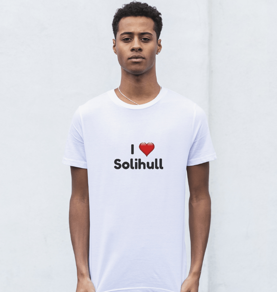 I Love Heart Solihull V-Neck T-Shirt 