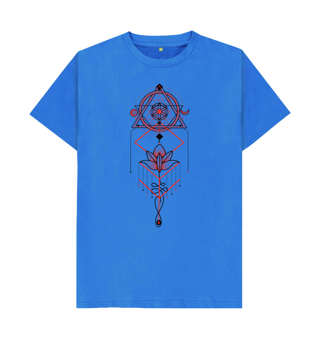 The blue lotus  Sacred Geometry