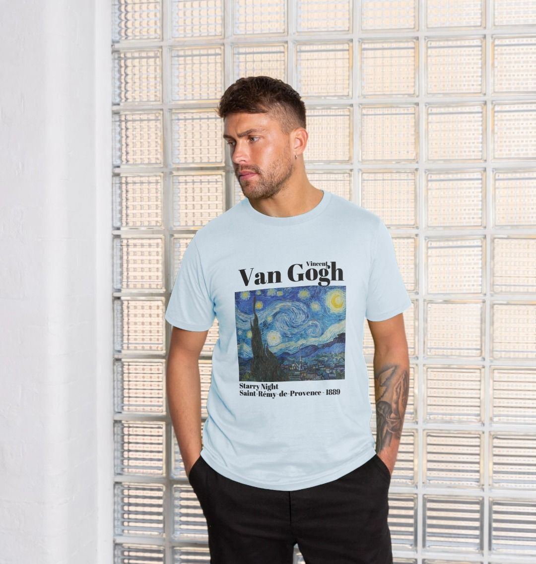 van gogh 人気 t シャツ