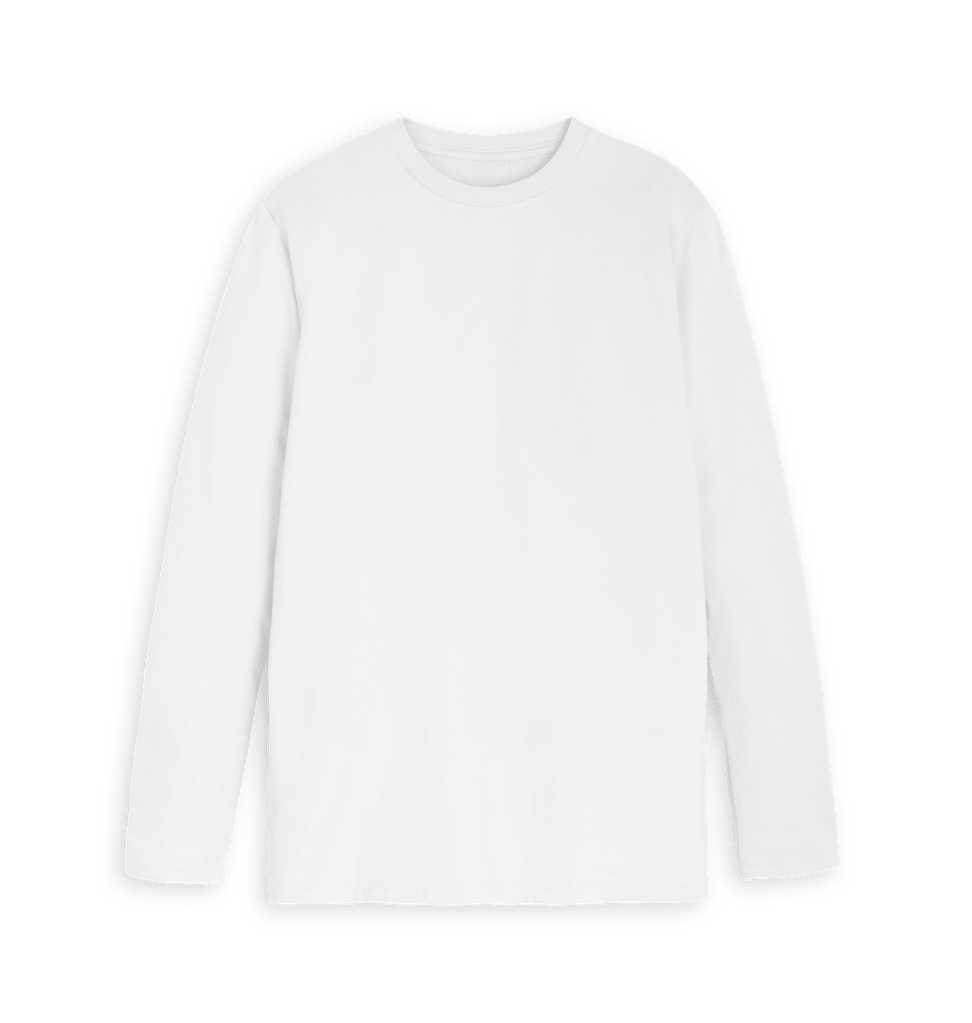 Long Sleeve T-Shirt | Men's Cotton Crew Neck | Rapanui