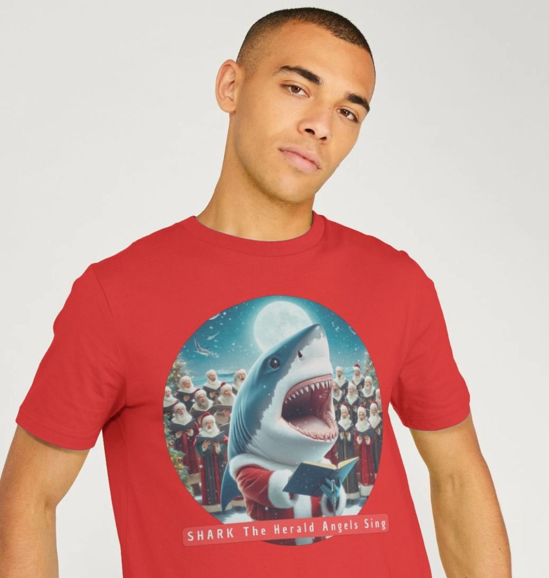 Christmas sales shark shirt