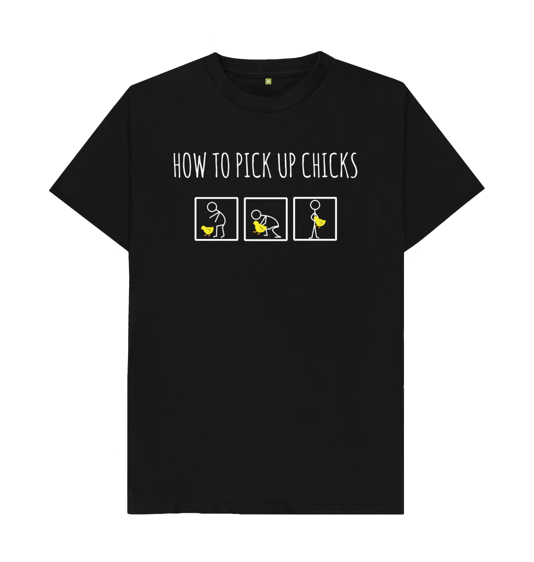 How To Pick Up Chicks Funny T Shirt 