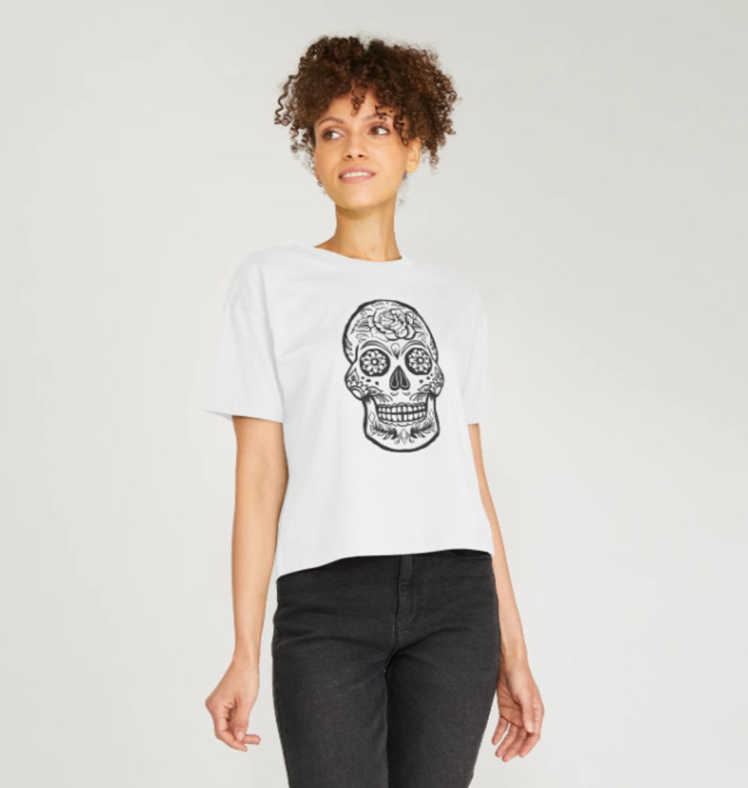 Women's Sugar Skull T-Shirt