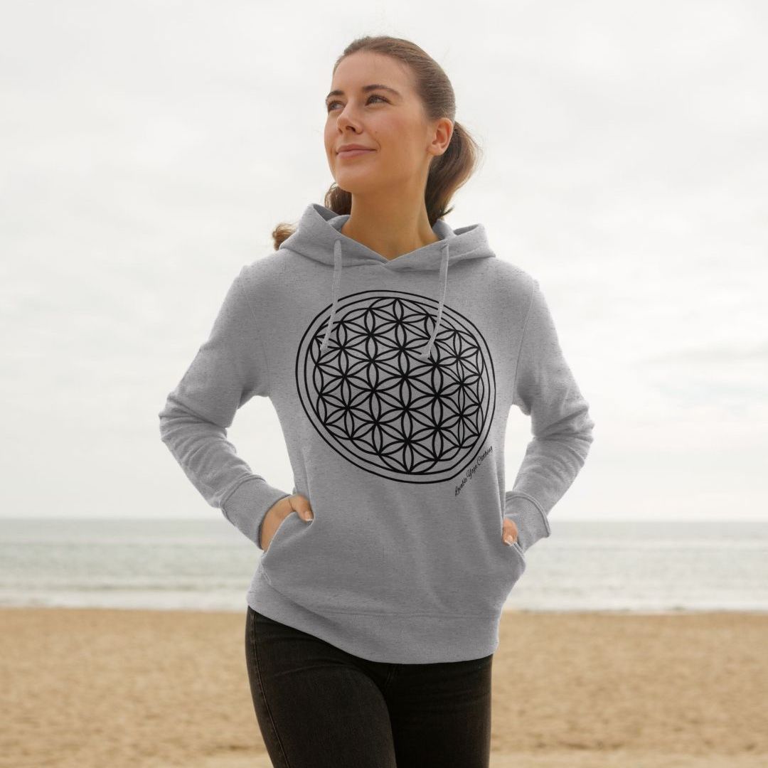 Flower of Life Super Soft Organic Hoodie