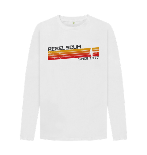 【SATIIIZ】Rebel printing long sleeve T-shirt Fashion Rebels Long Sleeve T-Shirt | Mazezy