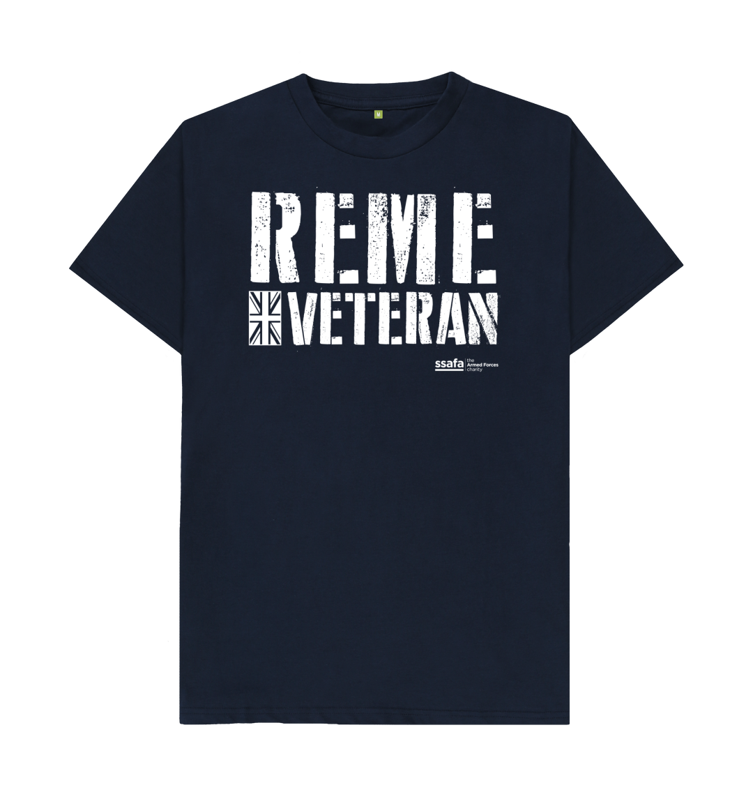 SSAFA REME Veteran T-shirt (Navy Blue) | SSAFA Store