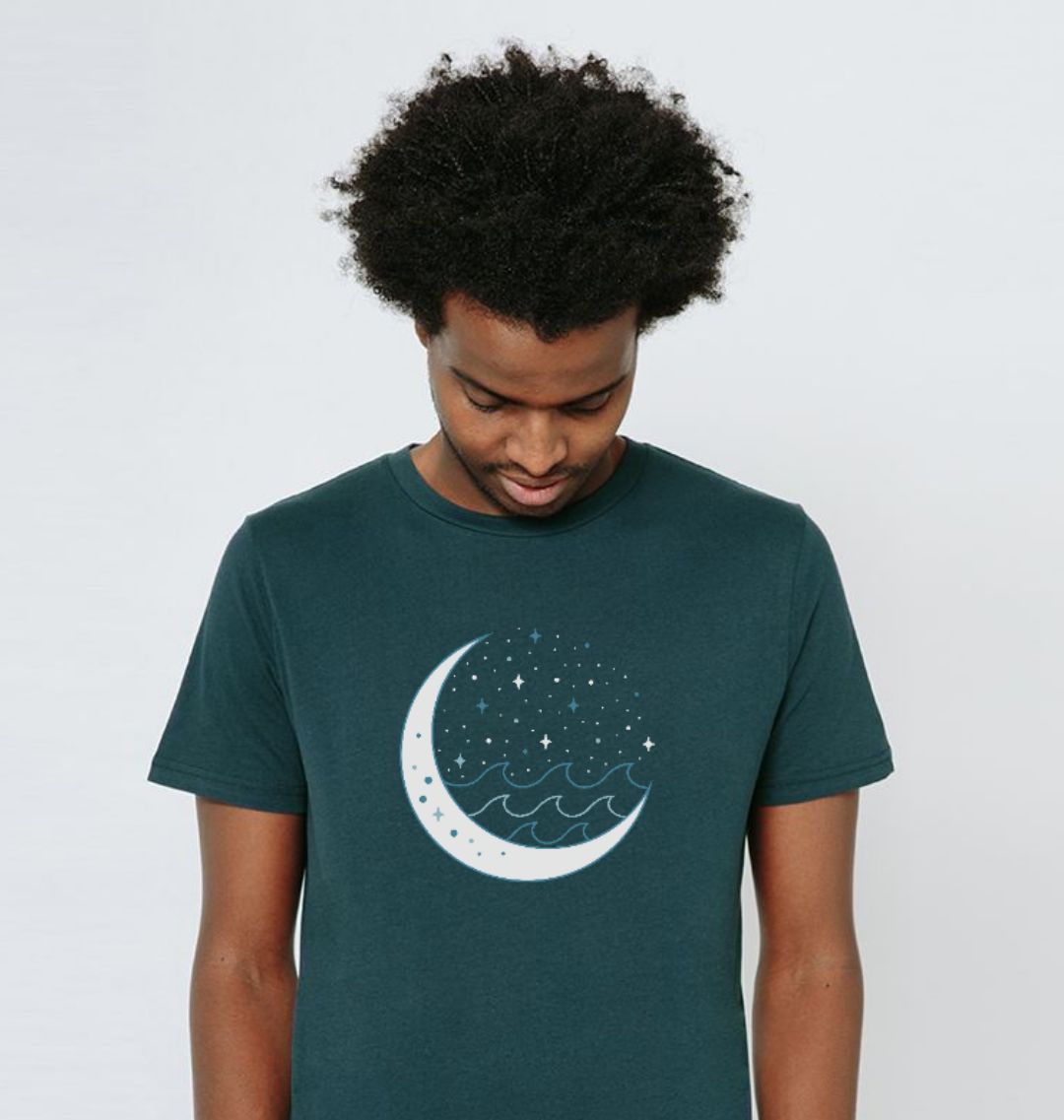 Moon particle color shirt hotsell