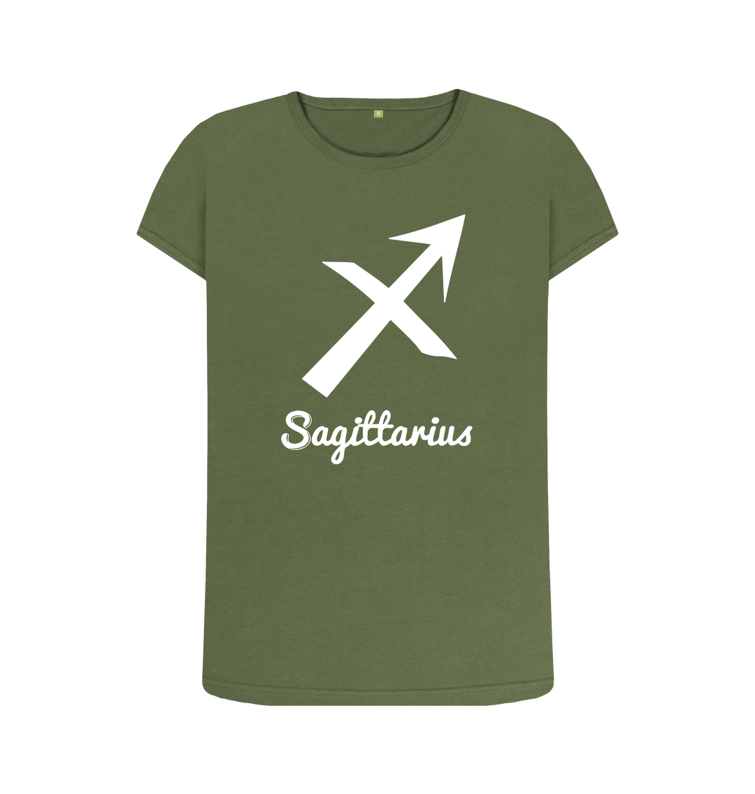 Horoscope Womens T Shirt Sagittarius Zodiac Sign Birthday