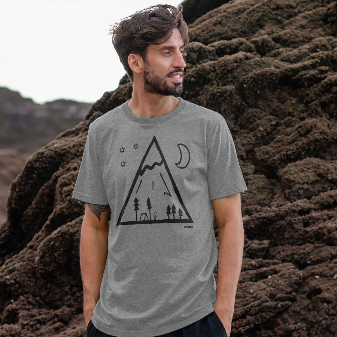Men's Camping Tshirt Rapanui Clothing