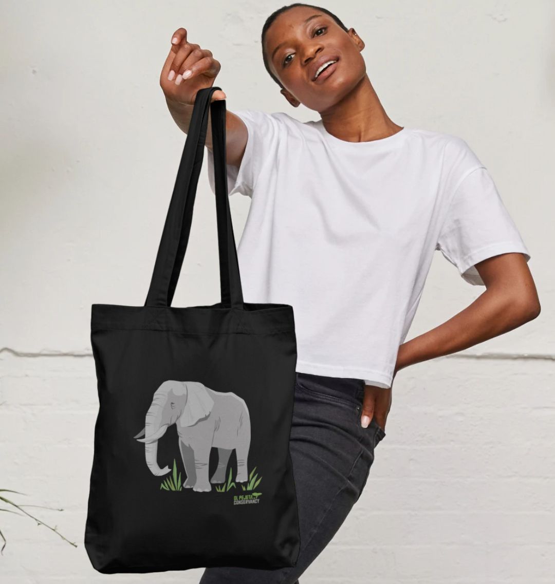 Pink Elephant, Baby Elephant, Floral Elephant, Elephant Art Weekender Tote  Bag by Ziggy Print - Pixels