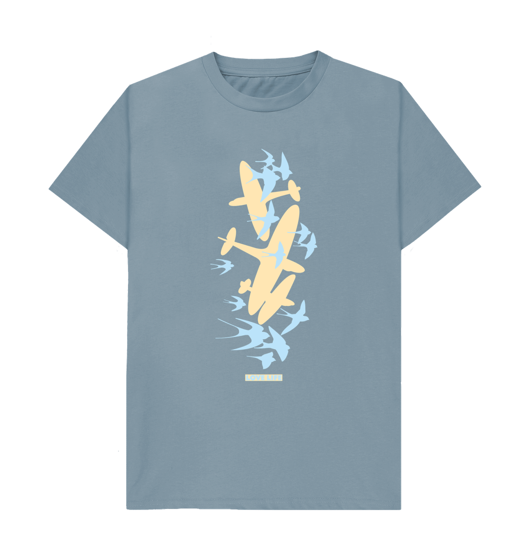 Blue Swallows and Spitfires T-Shirt