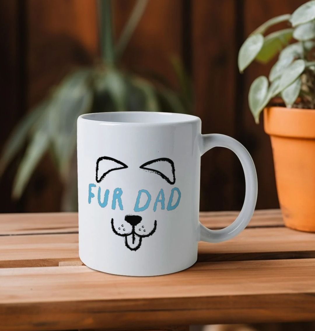 Fur Dad Dog Mug